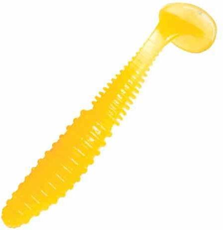 Приманка силиконовая LureMax Ayame 6" #001 Chartreuse