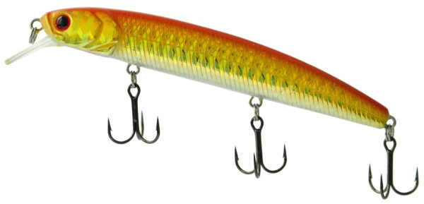 Воблер Mottomo Mr.Uno 100F 100мм, 9г #Orange Gold