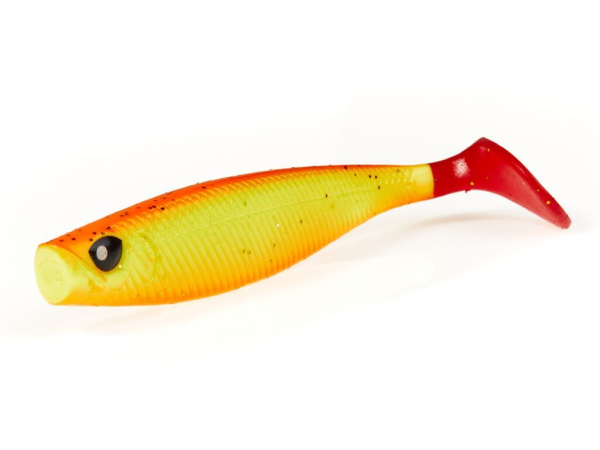 Приманка силиконовая Lucky John Red Tail Shad 3,5" #PG03