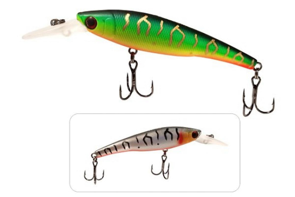 Воблер Mottomo Bang MR 70SP 70мм, 6,8г #Silver&Ghost Tiger