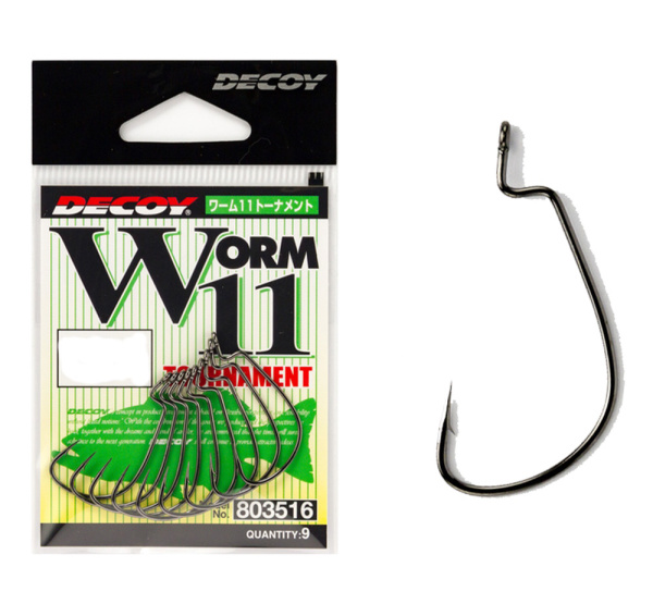 Крючок Офсетный Decoy Worm 11 №4 9шт