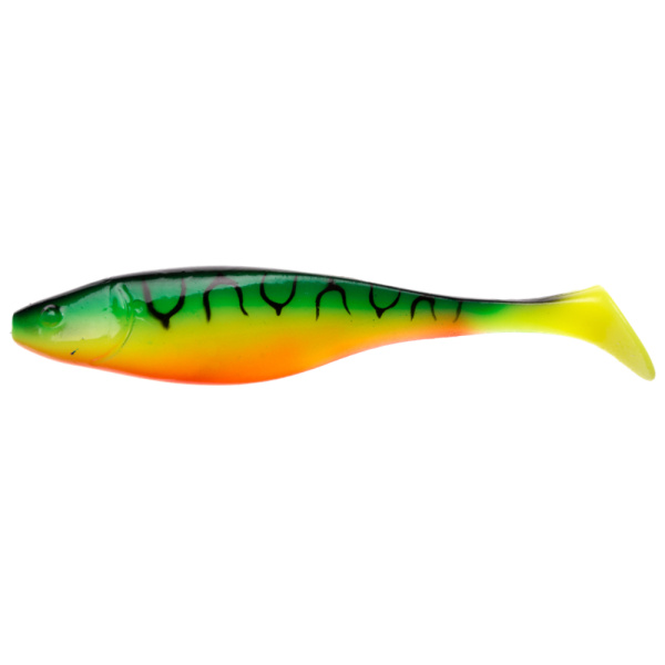 Приманка силиконовая Narval Commander Shad 16см #002-Blue Back Tiger