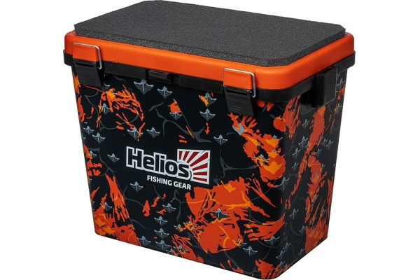 Ящик рыболовный Helios зимний, HS-IB-19-SHO #оранжевый