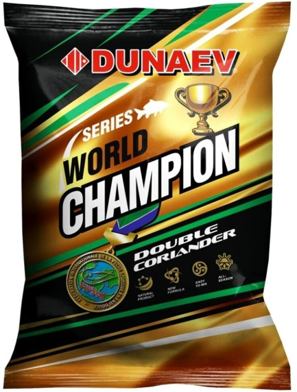 Прикормка Dunaev World Champion 1кг #Double Coriander