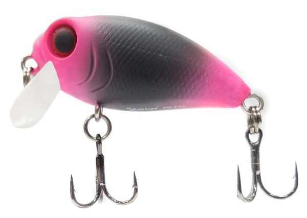 Воблер Mottomo Stalker 36F 36мм, 3,5г #Black Pink