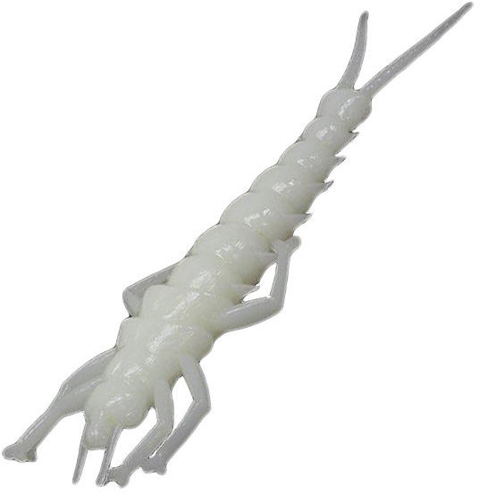 Силиконовая приманка LureMax Stone Fly 1,5" #009 White UV