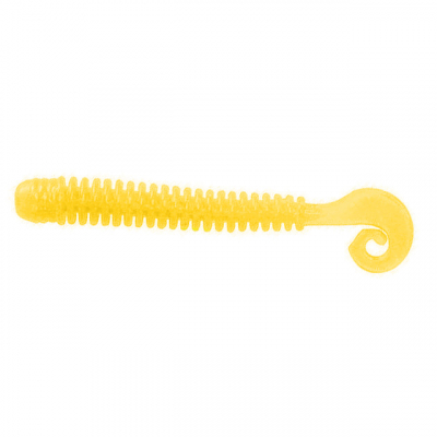 Силиконовая приманка LureMax Cheeky Worm 2,5" #052 Corn Yellow