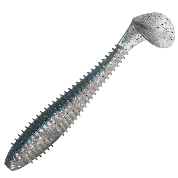 Приманка силиконовая Keitech Swing Impact Fat 3.8" #431 Silver Shiner