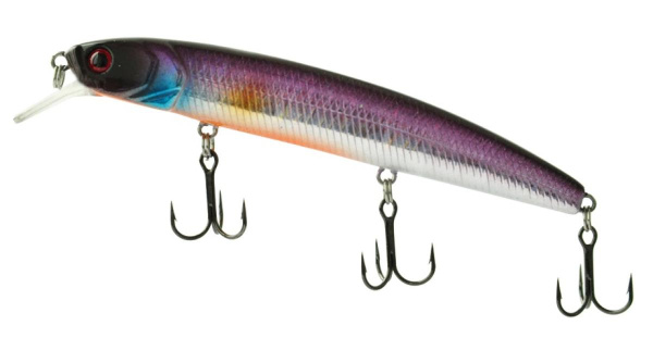 Воблер Mottomo Mr.Uno 100F 100мм, 9г #Purple Black