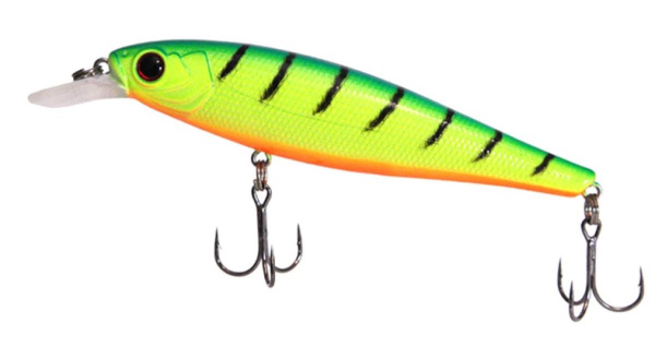 Воблер Mottomo Corso 100SP 100мм, 17,3г #Lime Tiger