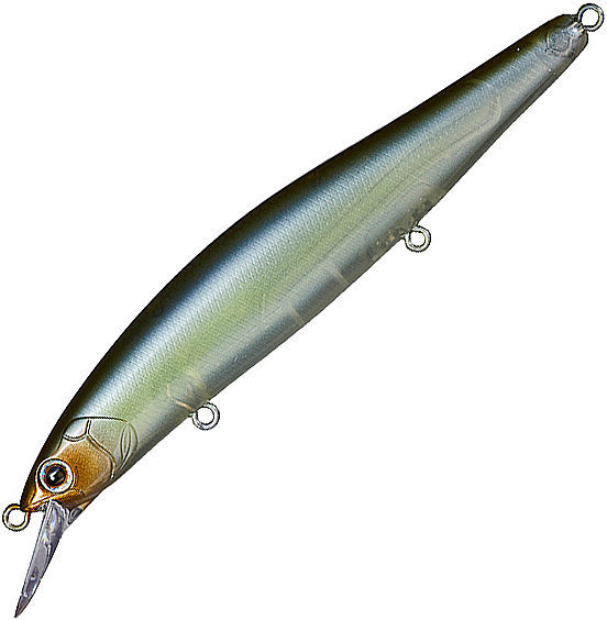 Воблер Daiwa Steez Minnow 110SP SR, 110мм, 14,4г #Natural Ghost Shad