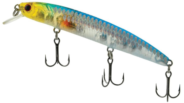 Воблер Mottomo Mr.Uno 115SP 115мм, 16,6г #Blue Scales