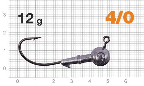 Джиг-головка Nautilus Corner 120 NC-2218 hook №4/0, 12г, 5шт