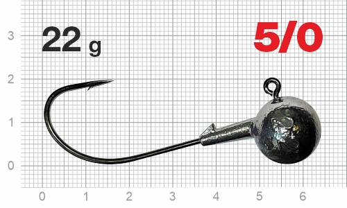 Джиг-головка Nautilus Corner NC-2217 hook №5/0, 22г, 5шт