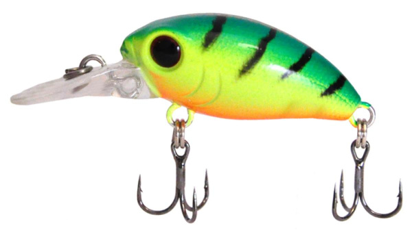 Воблер Mottomo Stalker DR 32F 32мм, 3г #Lime Tiger