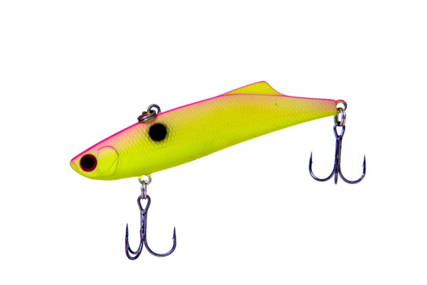 Воблер Mottomo Blade VIB 90S 90мм, 28г #Chartreuse Pink