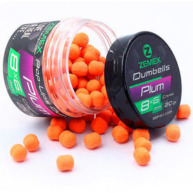 Бойлы плавающие Zemex Pop-Ups Dumbell 8х6, 20гр, Plum