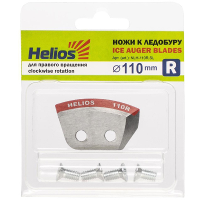 Ножи для ледобура Тонар полукруглые 110мм (правое вращение) (NLH-110R.SL)