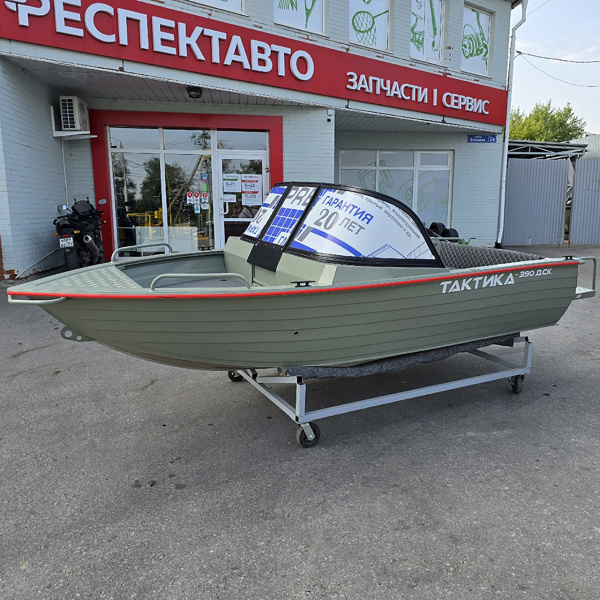 Лодка алюминиевая Тактика 390ДС comfort