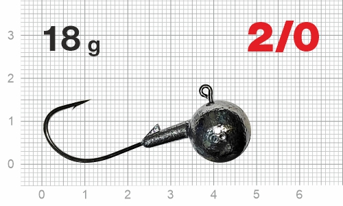 Джиг-головка Nautilus Corner NC-2217 hook №2/0, 18г, 5шт