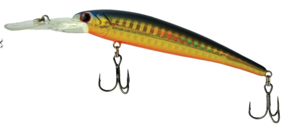 Воблер Mottomo Deep Hooker 90F 90мм, 8,5г #Gold Black