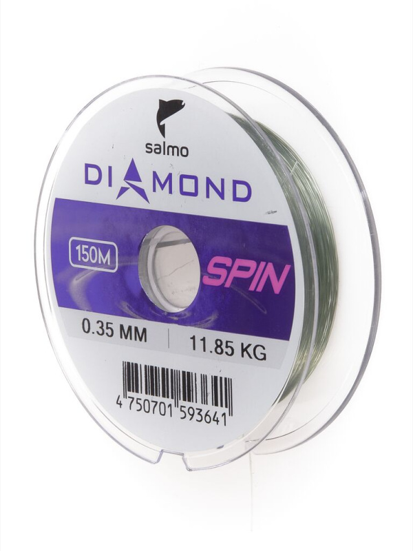 Монофильная леска Salmo Diamond Spin 150м 0,35мм