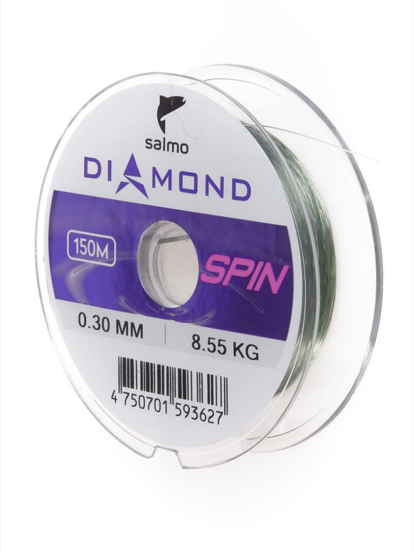 Монофильная леска Salmo Diamond Spin 150м 0,30мм