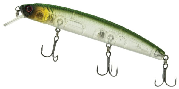 Воблер Mottomo Mr.Uno 100F 100мм, 9г #Rootbeer Green