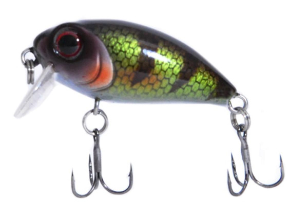 Воблер Mottomo Stalker 36F 36мм, 3,5г #Dark Perch