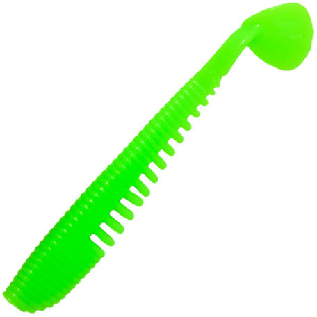 Силиконовая приманка LureMax Yobbo 4" #042 Chartreuse True