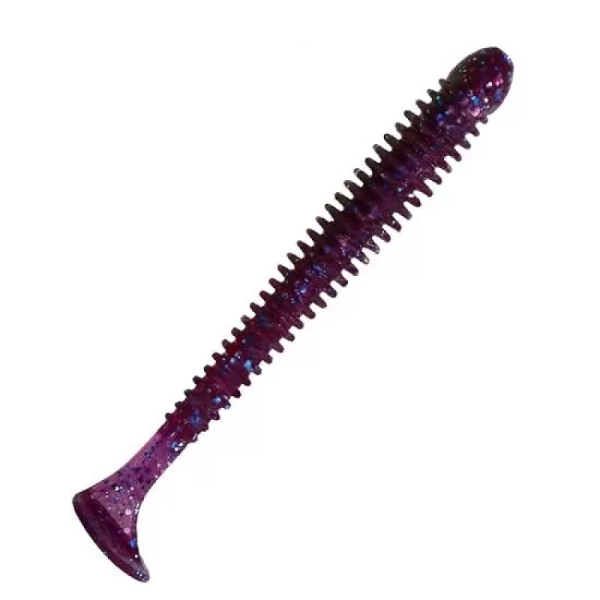 Приманка силиконовая Crazy Fish Vibro Worm 2.5" 81-65-98-6 8шт