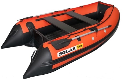 Лодка ПВХ Solar 310-К Максима НДНД #темно-серый