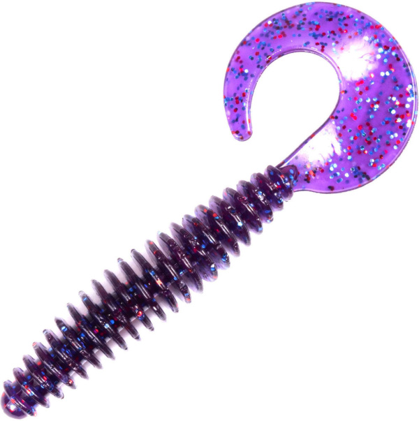 Приманка силиконовая Lucky John UltraWorm Curly 2" #S63