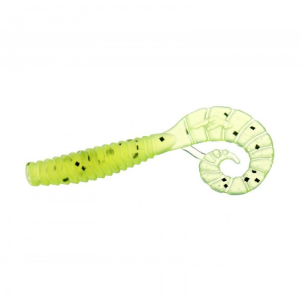Приманка силиконовая F-Fishing TT-Grub 1,4" #112 Chartreuse