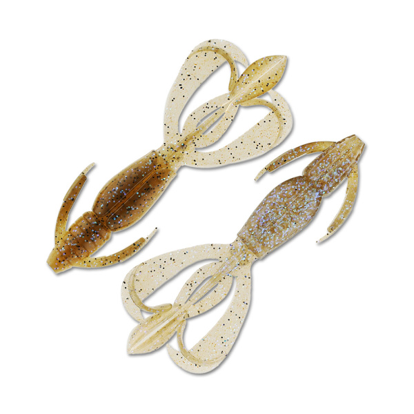 Приманка силиконовая Keitech Crazy Flapper 2,8" #462 Electric Smoke Craw