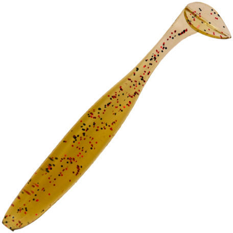 Силиконовая приманка LureMax Slim Shad 3,5" #007 Ebimiso Oil