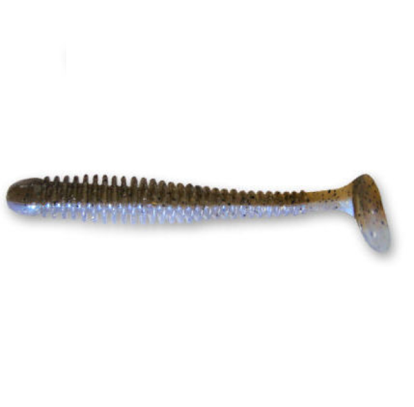 Приманка силиконовая Crazy Fish Vibro Worm 3.4" 13-85-3d-6 5шт