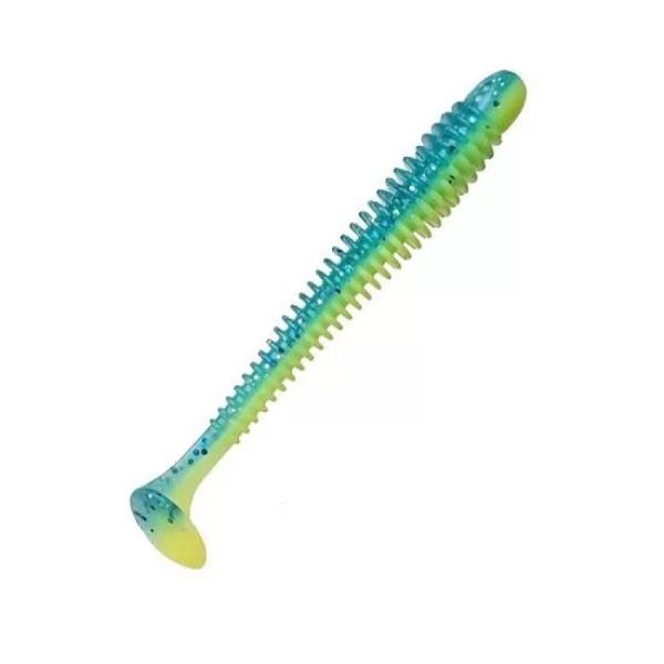 Приманка силиконовая Crazy Fish Vibro Worm 5" 80-120-40d-6 4шт