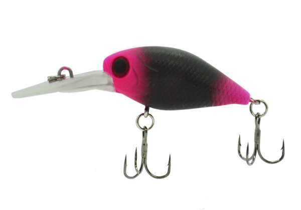 Воблер Mottomo Chubber DR 36F 36мм, 4г #Black Pink