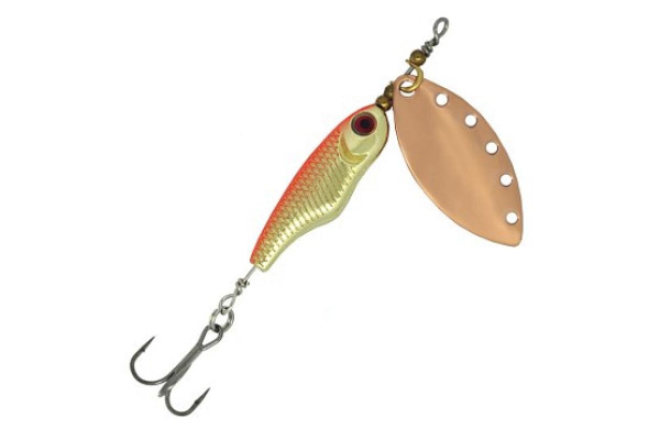 Блесна Вращающаяся Mottomo Spin Blade 3, 16г #Copper