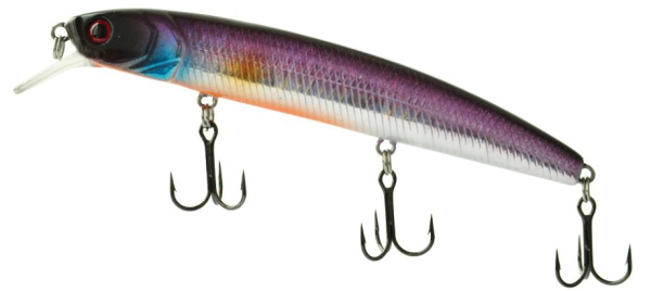 Воблер Mottomo Mr.Uno 115SP 115мм, 16,6г #Purple Black