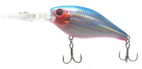 Воблер Mottomo Deep Wrestler 70F 70мм, 17,5г #Red Blue