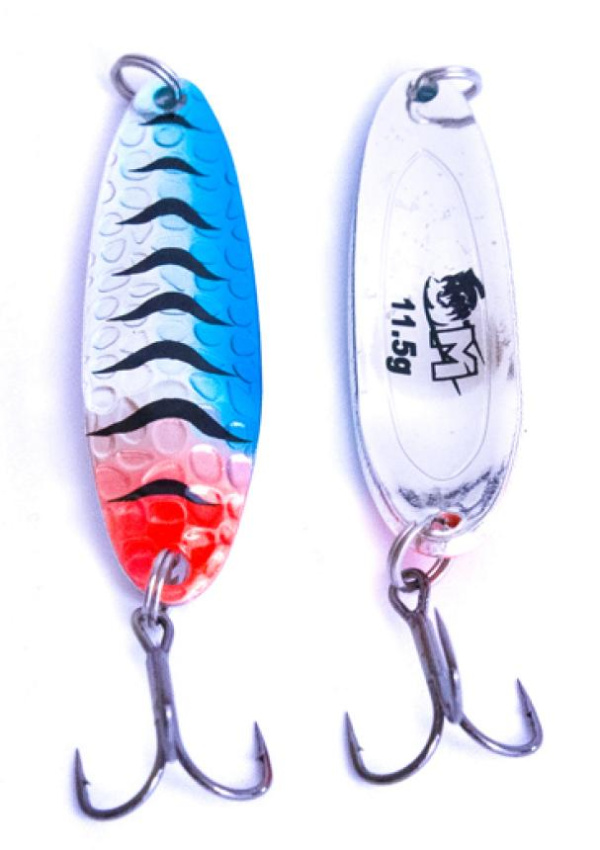 Блесна колеблющаяся Mottomo Shiny Blade 11,5г #Blue Tiger