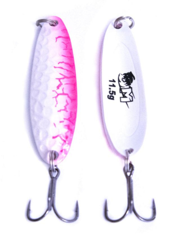 Блесна колеблющаяся Mottomo Shiny Blade 11,5г #Pink Crack