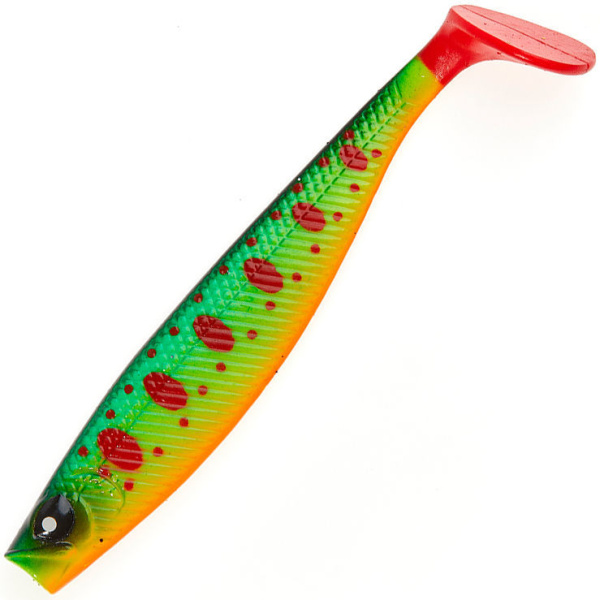 Приманка силиконовая Lucky John Red Tail Shad 7" #PG01