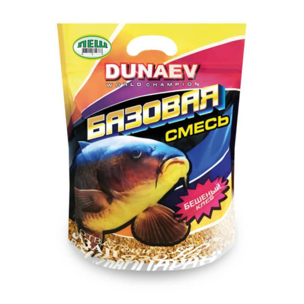 Прикормка Dunaev "Базовая смесь" 2,5кг #Лещ