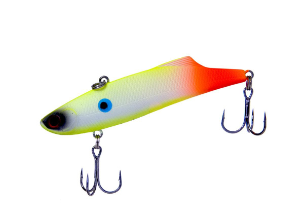 Воблер Mottomo Blade VIB 75S 75мм, 15г #Chart Steel