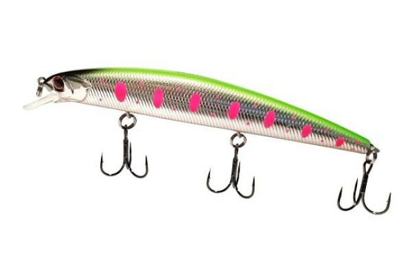 Воблер Mottomo Aringo 130SP 130мм, 21,3г #Chart Silver Tiger