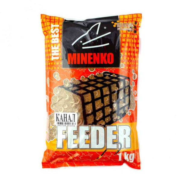 Прикормка Minenko "Feeder" 1кг #Канал