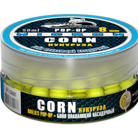 Бойлы плавающие Sonik Baits Pop-Up 8мм 50мл CORN MICRON